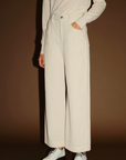 Pure Cotton Leg Trousers