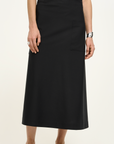 Asymmetric Draped Deconstructed Skirt