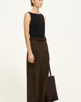 Fine Wool Blend Tailored Trousers