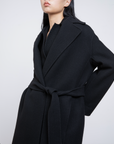 Manteau tailleur en mélange laine-cachemire