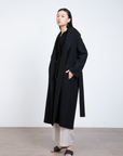 Wool-Cashmere Blend Tailored Coat