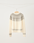 Fair Isle Wool-Cashmere Sweater
