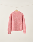 Speckled Wool Crewneck Sweater