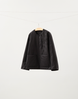 Ginkgo Embroidered Quilted Cotton Jacket