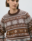 Classic Fair Isle Wool Sweater