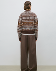 Classic Fair Isle Wool Sweater