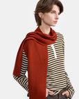 Minimalist Pure Wool Scarf