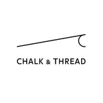 Logo of Chalk & Thread on a black background