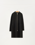 Double-Faced Wool-Cashmere Hooded Coat