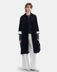 Velvet Long Coat